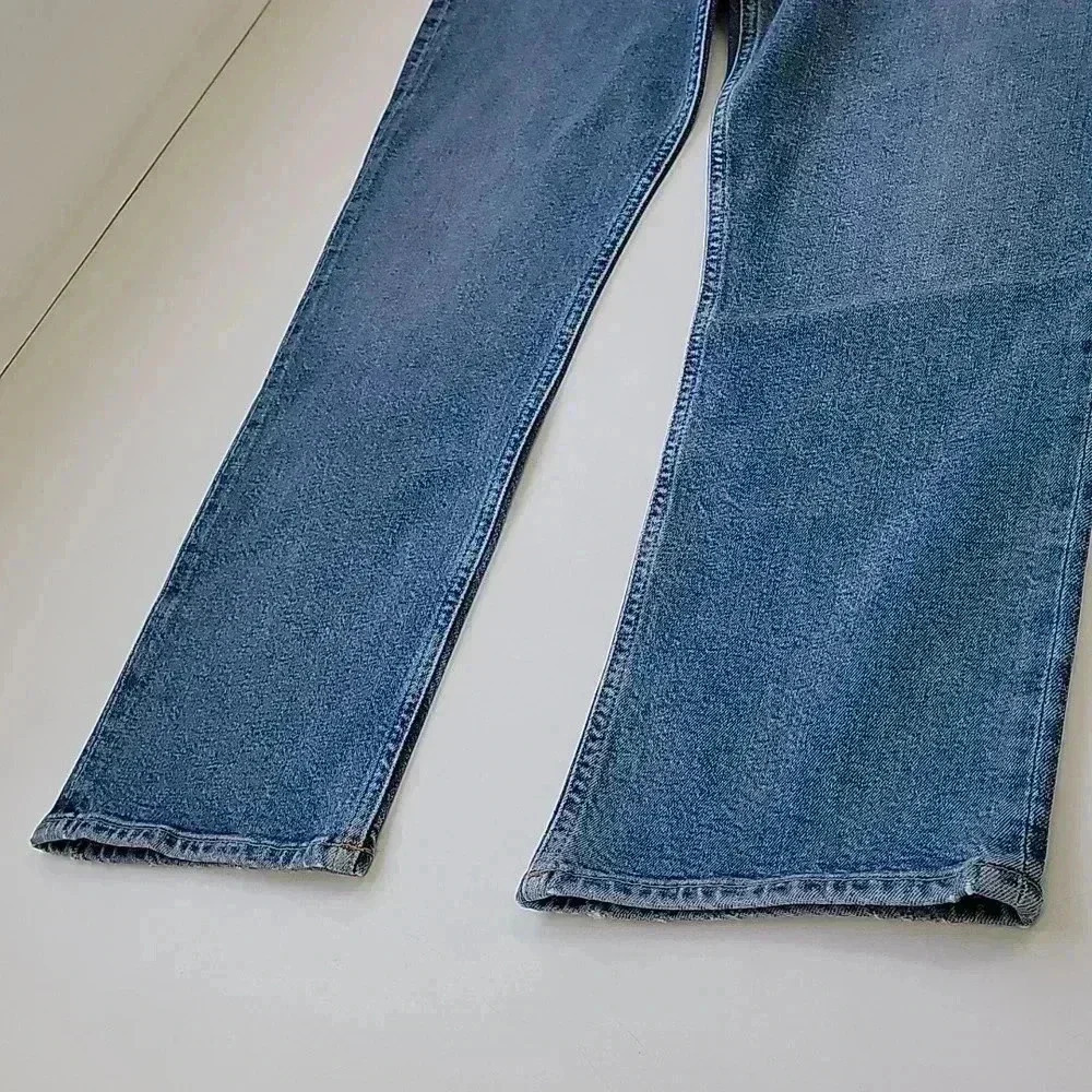 Agolde Riley High Rise Straight Crop Jeans *Transfer* - Picture 5 of 9